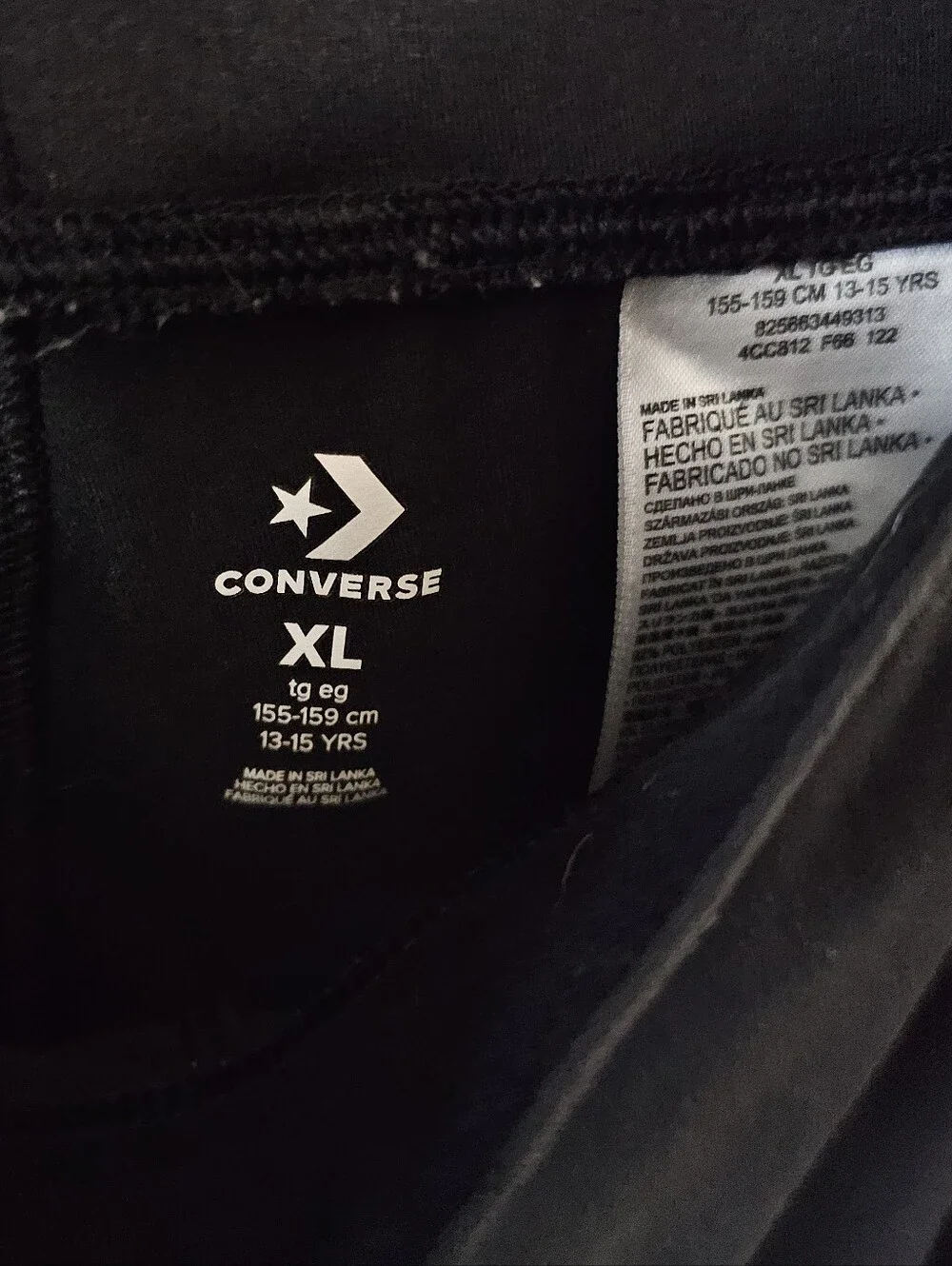 Converse Black Leggings